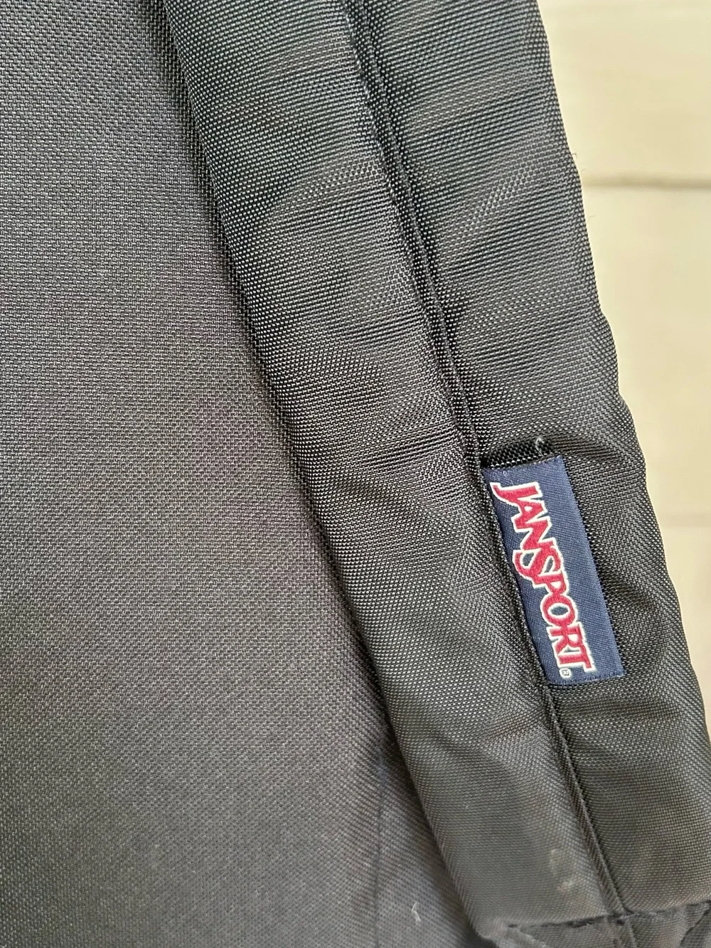 Jansport Black Floral & White Polka Dot Backpack